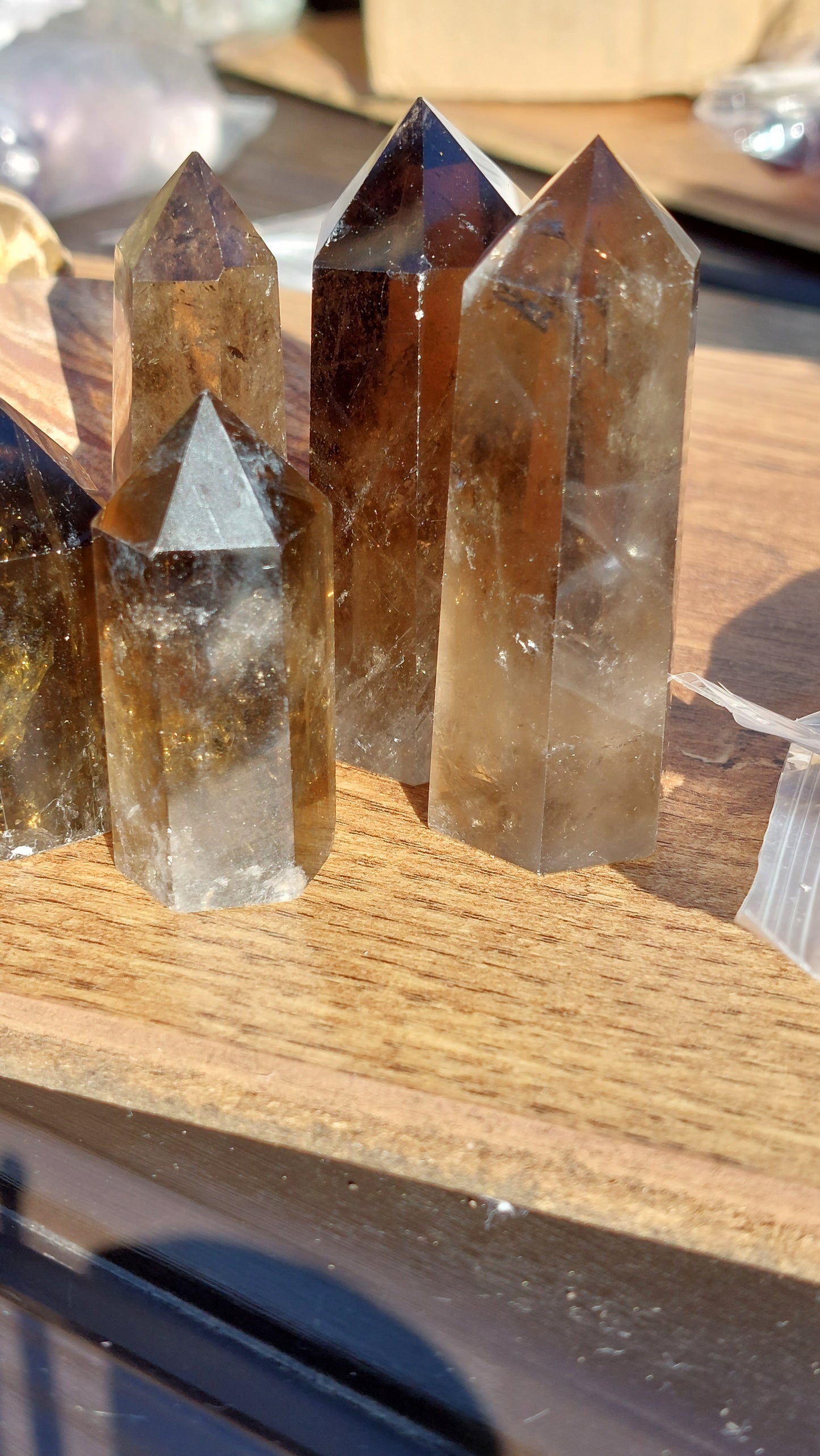 Smokey quartz mini points