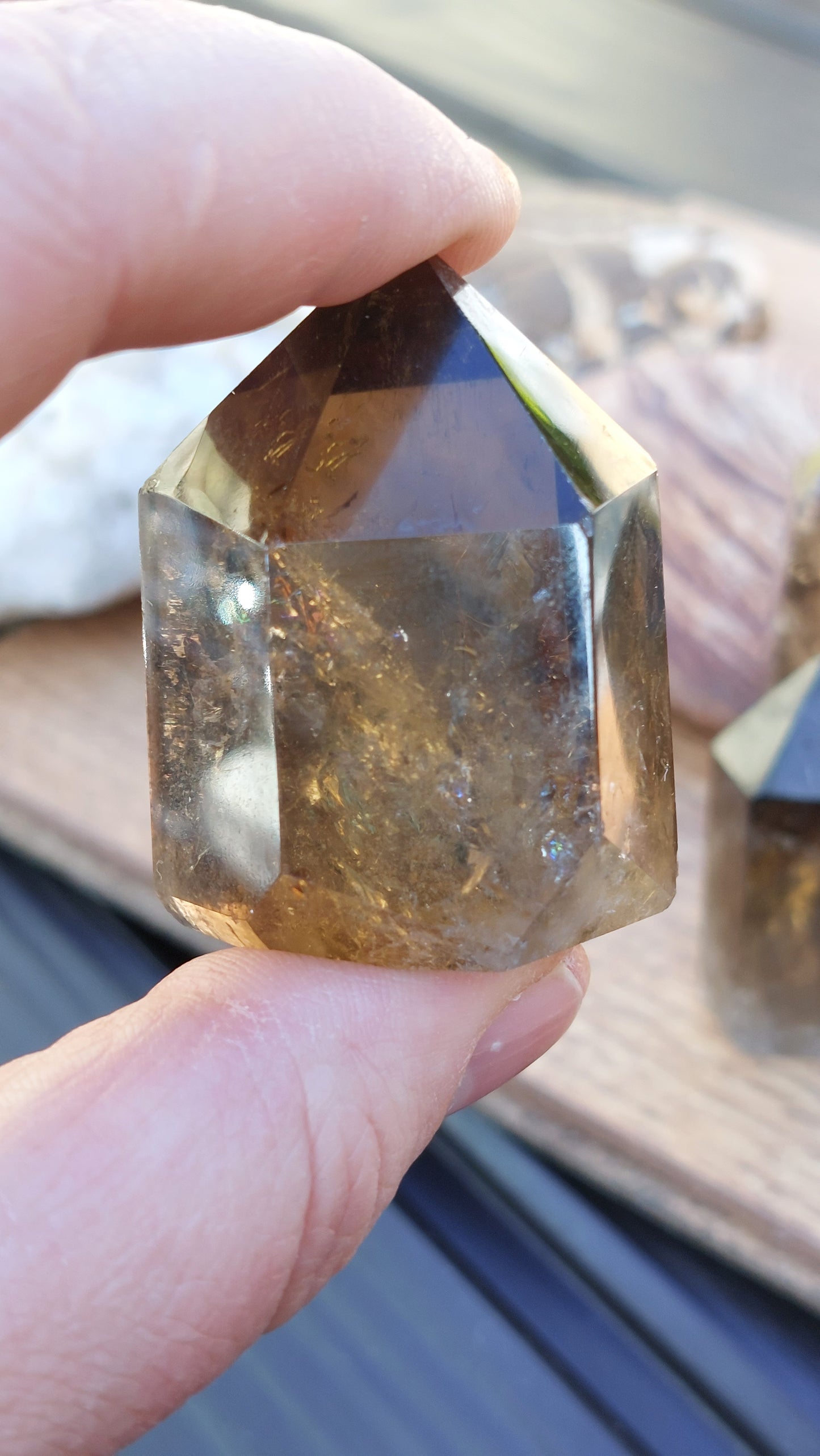 Smokey quartz mini points