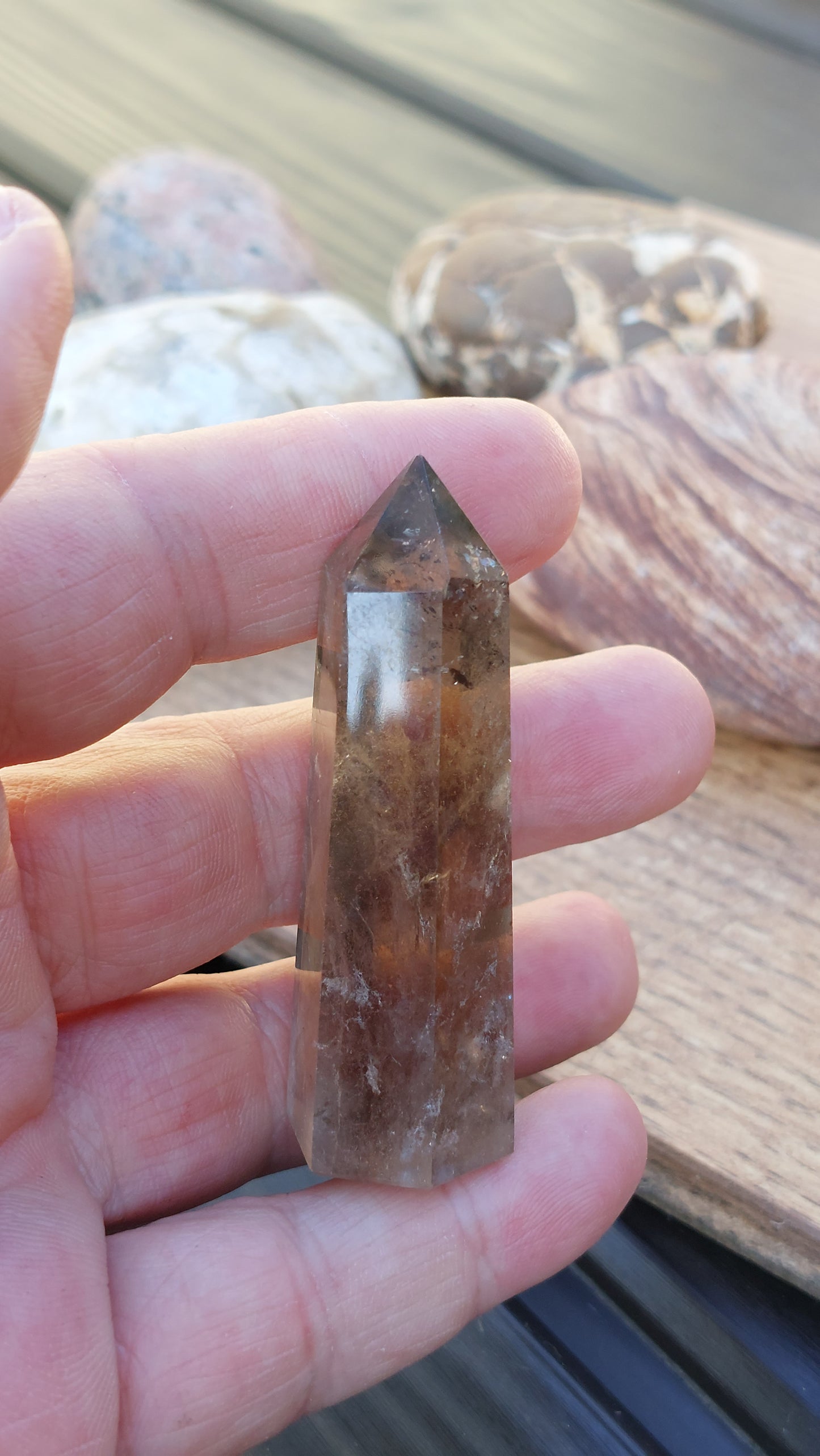 Smokey quartz mini points