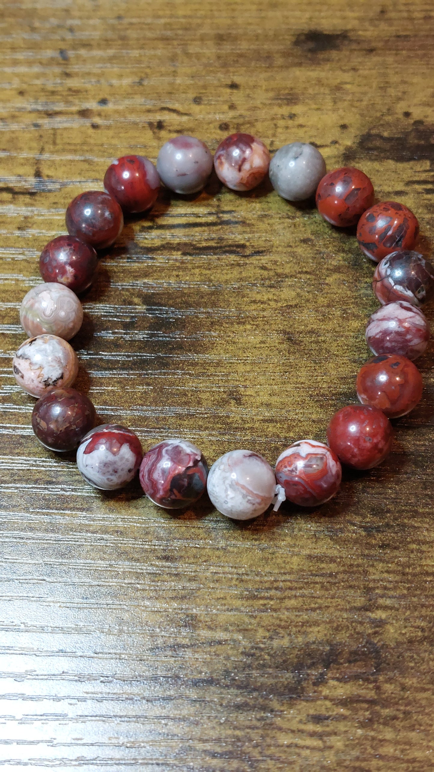 Natural mexican agate bracelet