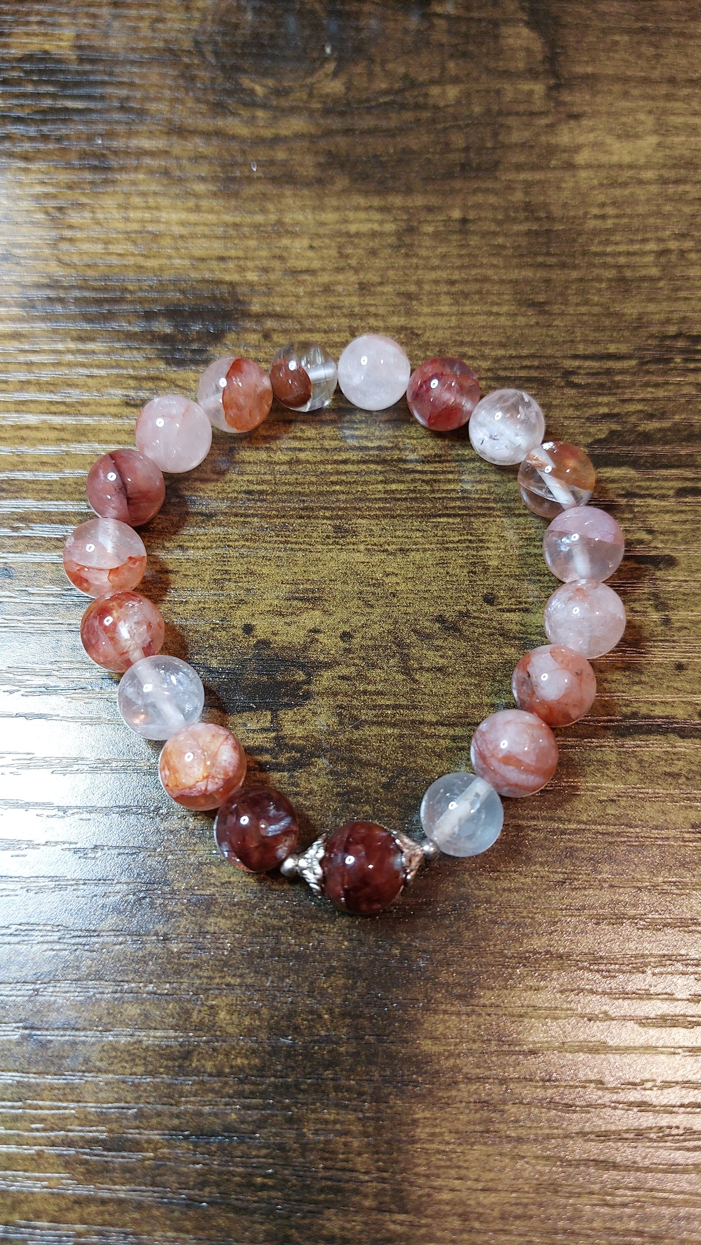 Fire quartz bracelet