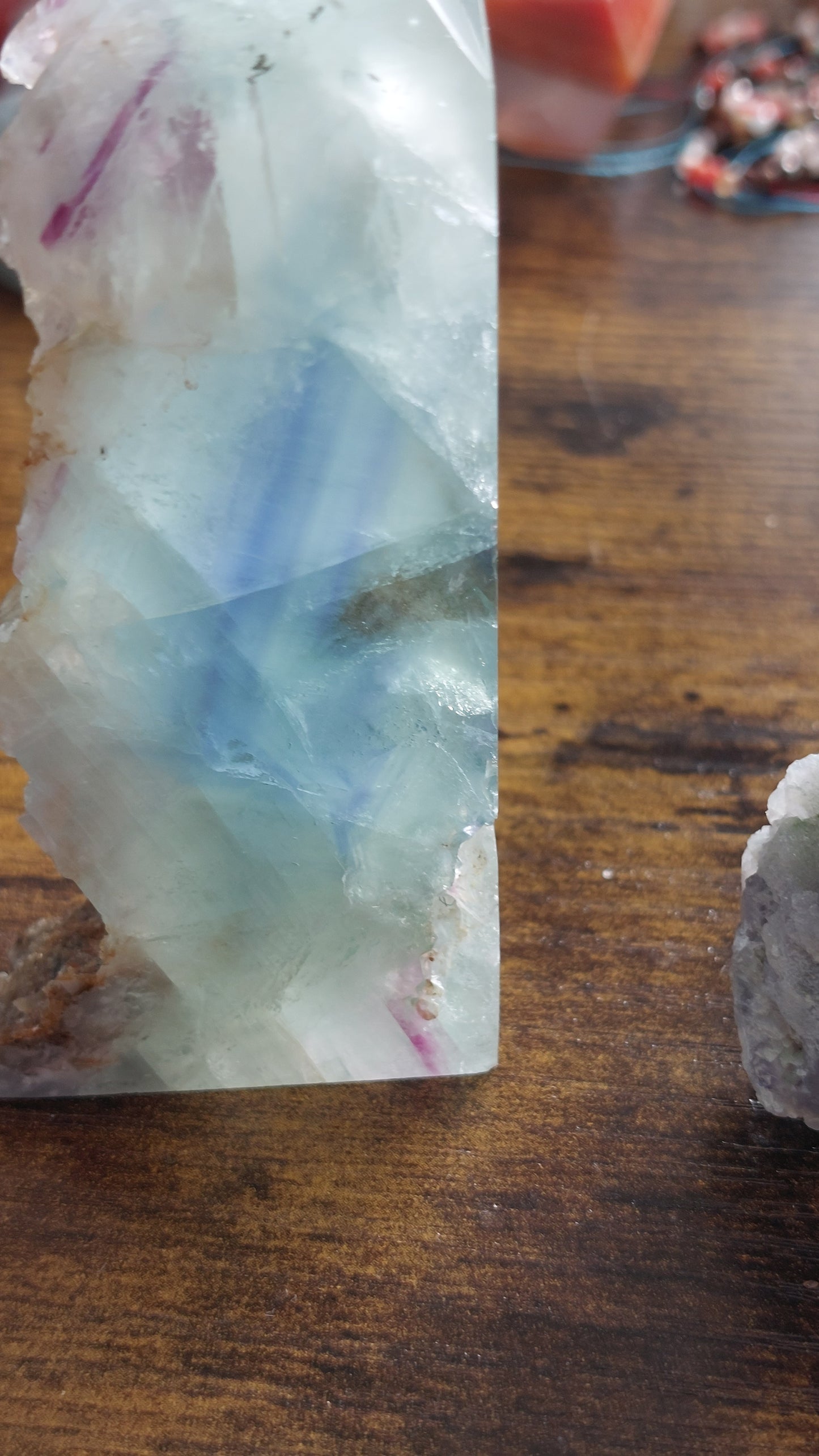 Fluorite pointed form